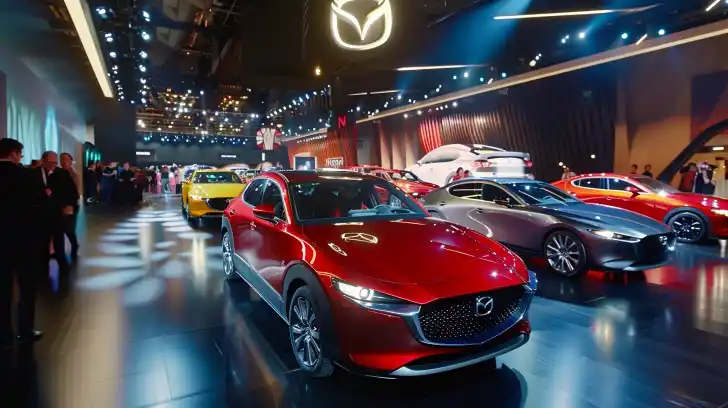 Mazda auto show display