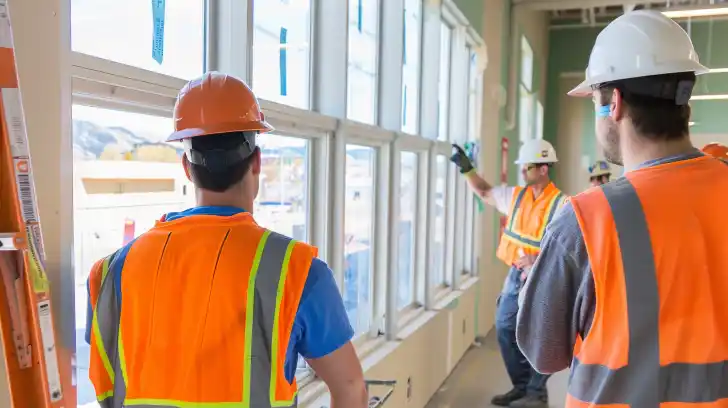 new window installers talking about the job